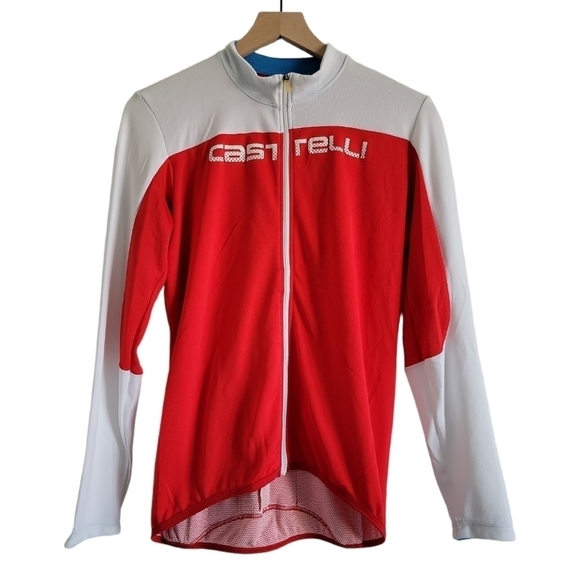 CASTELLI PERFORMANCE LIGHTWEIGHT CYCLING JACKET SIZE LARGE - Picture 1 of 6